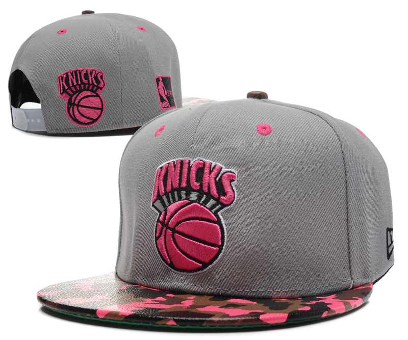 NBA New York Knicks NE Snapback Hat #78